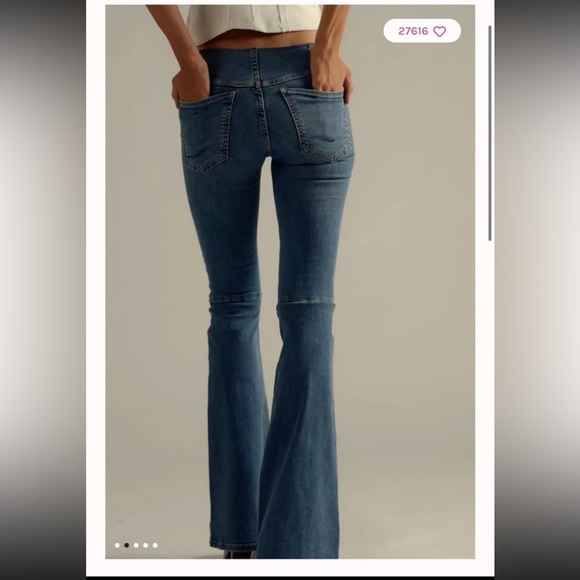 Free People We The Free Penny Pull-On Flare Jeans 
size 30 - Picture 3 of 12